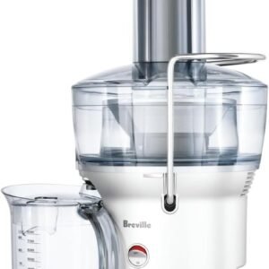 Breville BJE200XL Juice Fountain Compact Centrifugal Machine, 25 oz, Silver