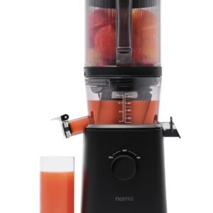 Nama J2 Cold Press Juicer – Self Feeding for Hands-Free Operation with Wide Mouth Hopper for Whole Recipe Loading, Zero Waste Masticating Juicer For More Juice, Less Pulp – Easy...